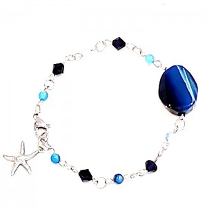 Bracelet bleu océan